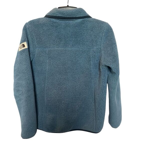 The North Face Women's Blue Fleece Jacket Full Zip Size Medium - Picture 2 of 10